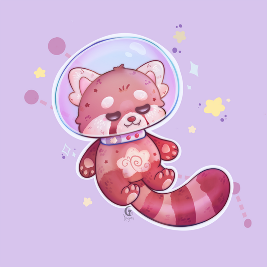 Space Red Panda